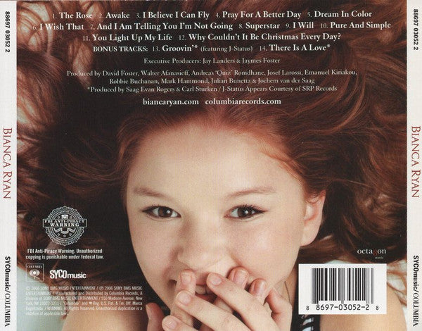 Bianca Ryan - Bianca Ryan (CD) (NM or M-) - Endless Media