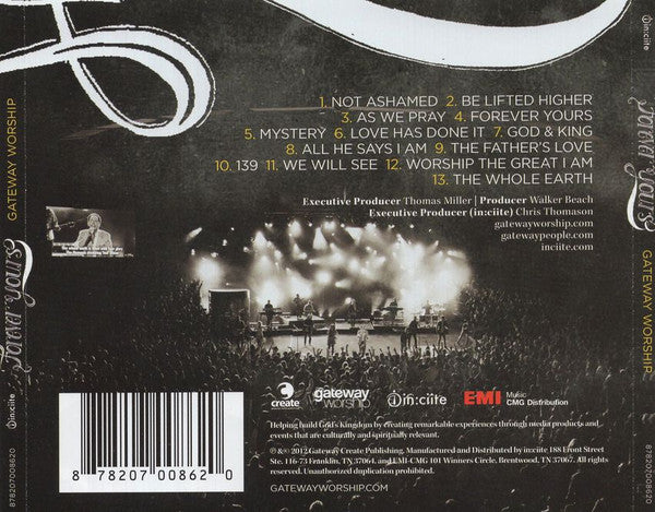 Gateway Worship - Forever Yours (CD) (M) - Endless Media