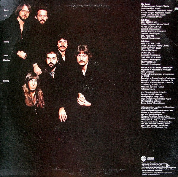 Exile - Mixed Emotions (LP) (G+) - Endless Media