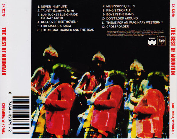 Mountain - The Best Of Mountain (CD) (VG) - Endless Media