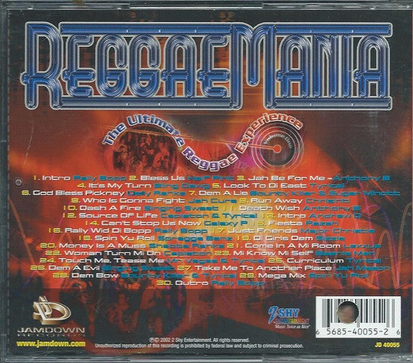 Various - Reggae Mania (CD) (M) - Endless Media