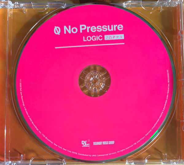 Logic - No Pressure (CD) (M) - Endless Media