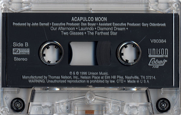 John Darnall - Acapulco Moon (Cassette) (M) - Endless Media