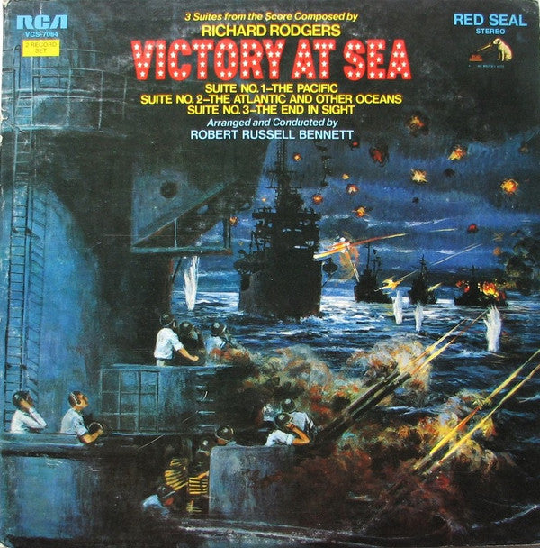 Richard Rodgers / Robert Russell Bennett - 3 Suites From Victory At Sea (2xLP) (VG+) - Endless Media