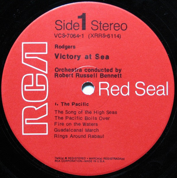 Richard Rodgers / Robert Russell Bennett - 3 Suites From Victory At Sea (2xLP) (VG+) - Endless Media