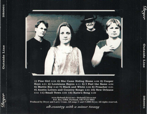 Dryer - Outside Line (CD) (VG) - Endless Media