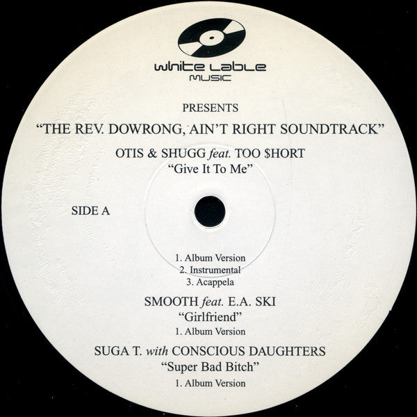 Various - The Rev. Dowrong Ain't Right (12") (NM or M-) - Endless Media