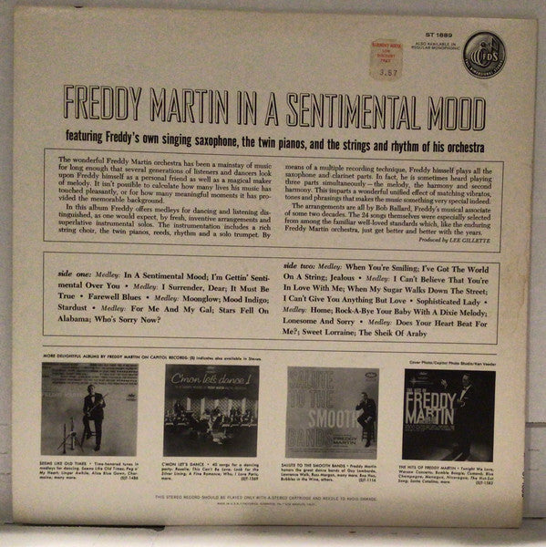 Freddy Martin - In A Sentimental Mood (LP) (VG+) - Endless Media