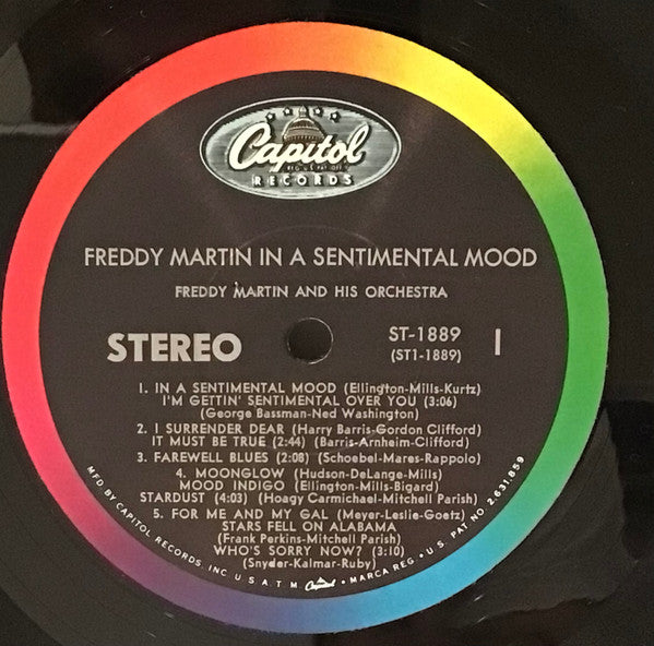Freddy Martin - In A Sentimental Mood (LP) (VG+) - Endless Media