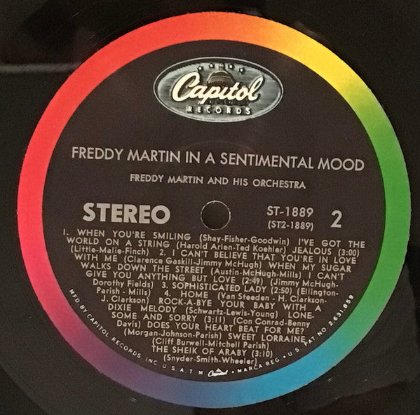 Freddy Martin - In A Sentimental Mood (LP) (VG+) - Endless Media