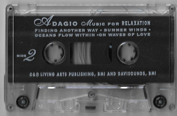 Peter Davison - Adagio Music For Relaxation (Cassette) (VG+) - Endless Media