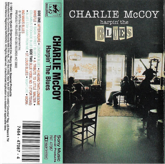 Charlie McCoy - Harpin' The Blues (Cassette) (VG+) - Endless Media