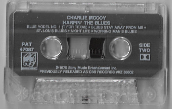 Charlie McCoy - Harpin' The Blues (Cassette) (VG+) - Endless Media