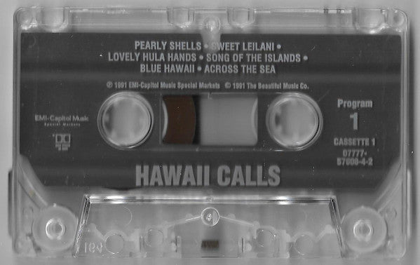 Various - Hawaii Calls: The All-Time Favorites From The Famous Radio Program - Album No. 1 (Cassette) (VG+) - Endless Media