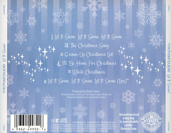 Michael Bublé - Let It Snow! (CD) (NM or M-) - Endless Media