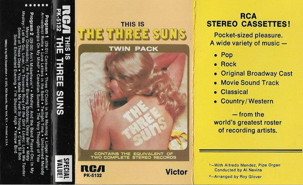 The Three Suns - This Is The Three Suns (Cassette) (VG+) - Endless Media