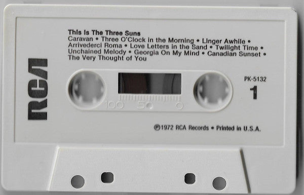 The Three Suns - This Is The Three Suns (Cassette) (VG+) - Endless Media