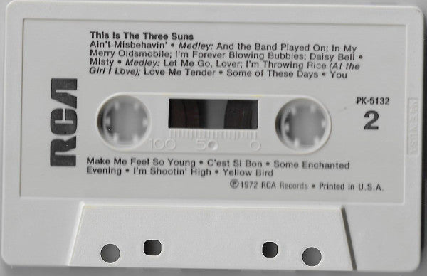 The Three Suns - This Is The Three Suns (Cassette) (VG+) - Endless Media