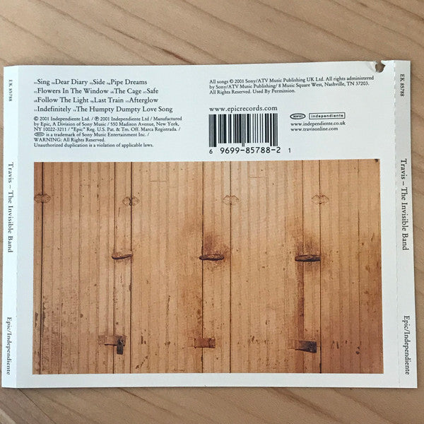 Travis - The Invisible Band (CD) (NM or M-) - Endless Media