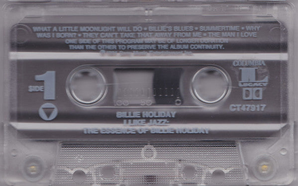 Billie Holiday - The Essence Of Billie Holiday (Cassette) (VG+) - Endless Media