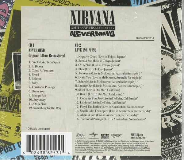 Nirvana - Nevermind (CD) (M) - Endless Media