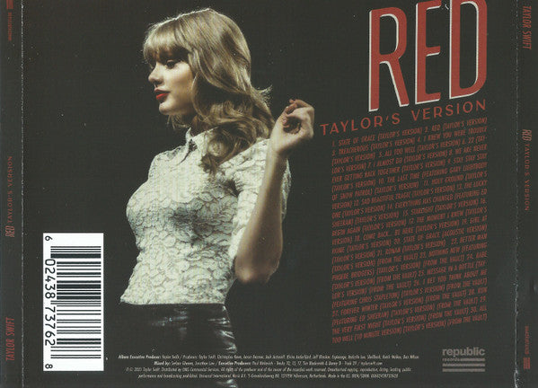 Taylor Swift - Red (Taylor's Version) (2xCD) (M) - Endless Media