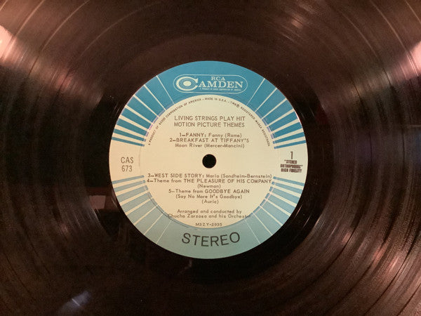 Living Strings - Play Hit Motion Picture Themes (LP) (VG) - Endless Media