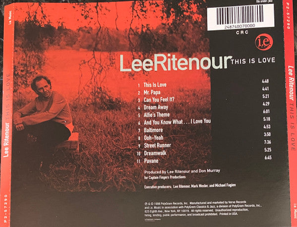 Lee Ritenour - This Is Love (CD) (VG+) - Endless Media