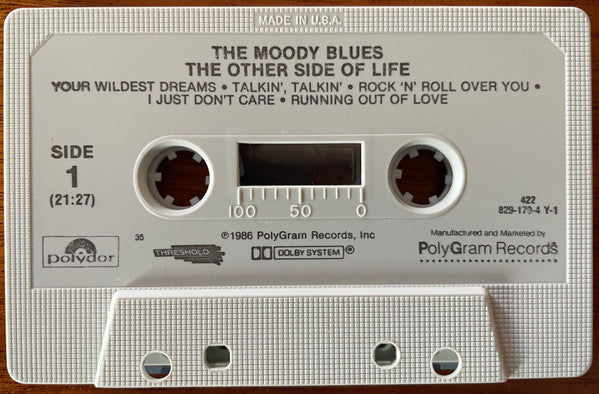 The Moody Blues - The Other Side Of Life (Cassette) (VG+) - Endless Media