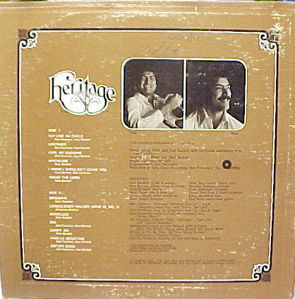 Heritage - Heritage (LP) (VG+) - Endless Media