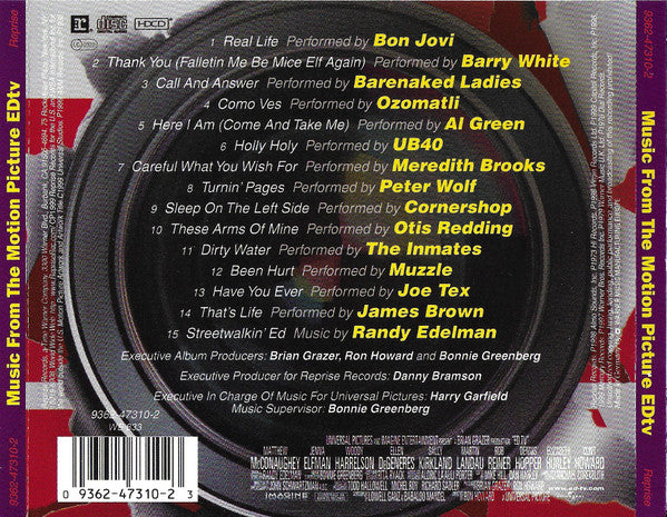 Various - Music From The Motion Picture EDtv (CD) (VG+) - Endless Media