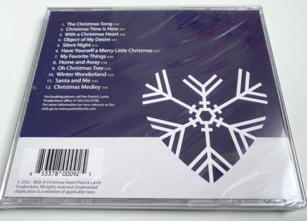 Patrick Lamb - With A Christmas Heart (CD) (M) - Endless Media
