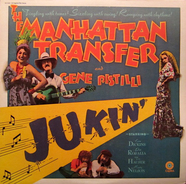 The Manhattan Transfer And Eugene Pistilli - Jukin' (LP) (NM or M-) - Endless Media