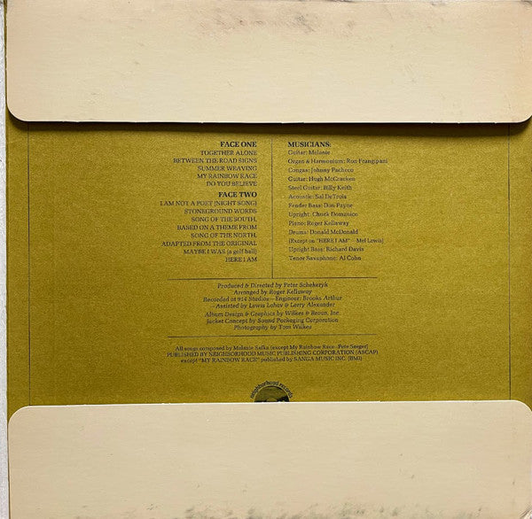 Melanie - Stoneground Words (LP) (VG) - Endless Media