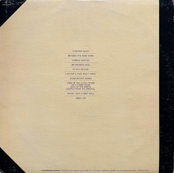 Melanie - Stoneground Words (LP) (VG) - Endless Media