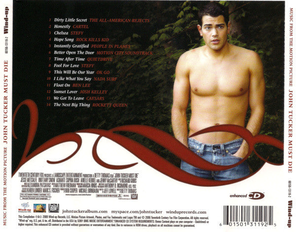 Various - Music From The Motion Picture: John Tucker Must Die (CD) (VG+) - Endless Media