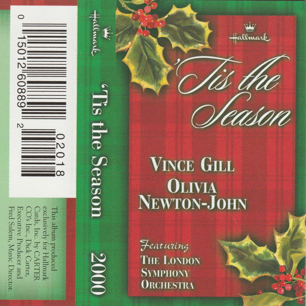 Vince Gill And Olivia Newton-John Featuring London Symphony Orchestra - 'Tis The Season 2000 (Cassette) (M) - Endless Media
