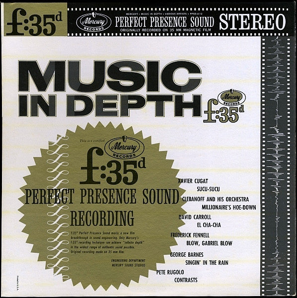 Various - Music In Depth F:35d (LP) (VG+) - Endless Media