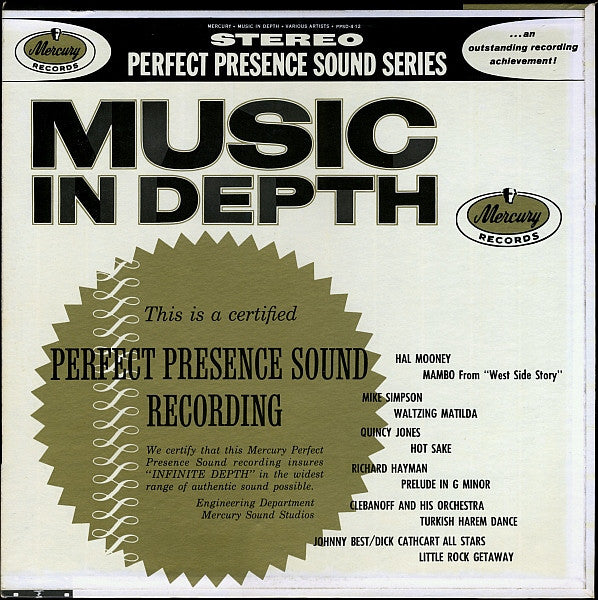 Various - Music In Depth F:35d (LP) (VG+) - Endless Media