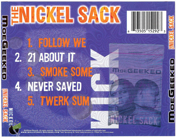 The Nickel Sack - Moe Geeked (CD) (NM or M-) - Endless Media