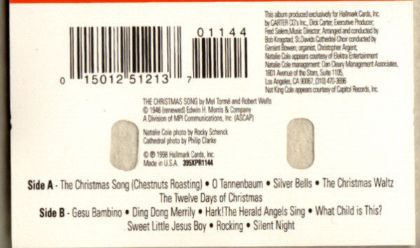Natalie Cole - Christmas With You (Cassette) (M) - Endless Media
