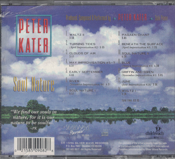 Peter Kater - Soul Nature (CD) (VG+) - Endless Media