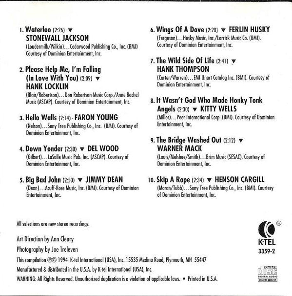 Various - Academy Of Country Music's The 101 Greatest Country Hits - Vol. Five: Country Memories (CD) (NM or M-) - Endless Media