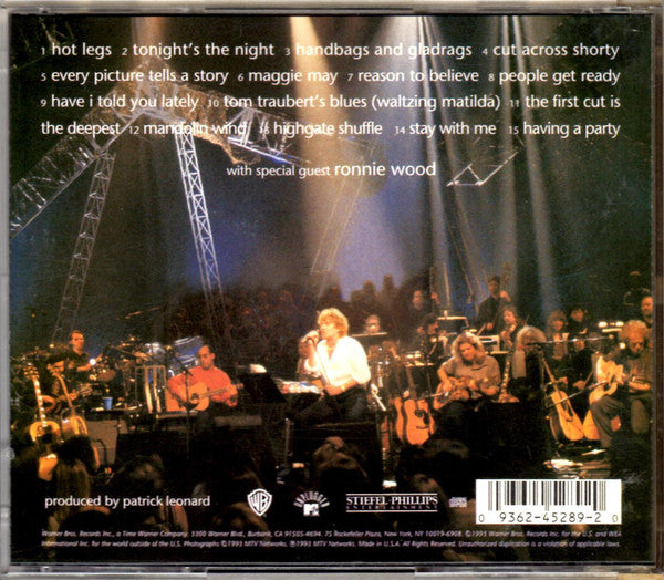 Rod Stewart With Special Guest Ron Wood - Unplugged ...And Seated (CD) (VG+) - Endless Media
