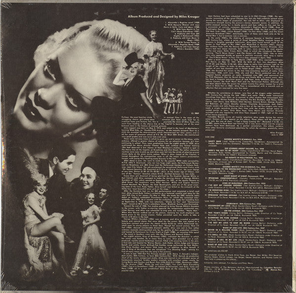 Alice Faye - In Hollywood (1934-1937) (LP) (G+) - Endless Media