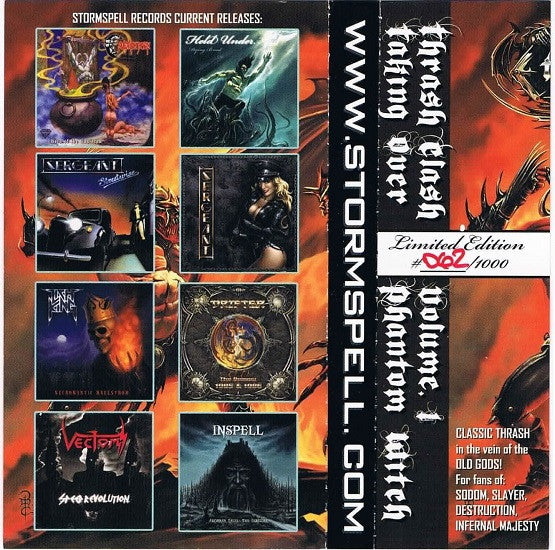 Taking Over vs. Phantom Witch - Thrash Clash Volume 1 (CD) (VG+) - Endless Media