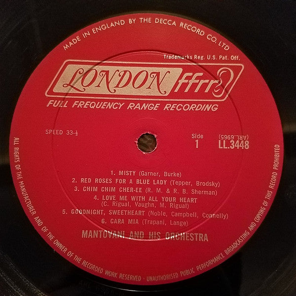 Mantovani And His Orchestra - Mantovani Magic (LP) (G+) - Endless Media
