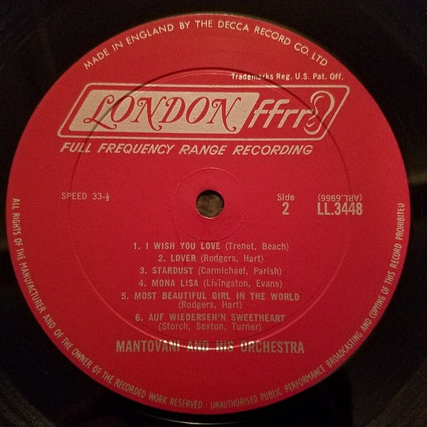 Mantovani And His Orchestra - Mantovani Magic (LP) (G+) - Endless Media