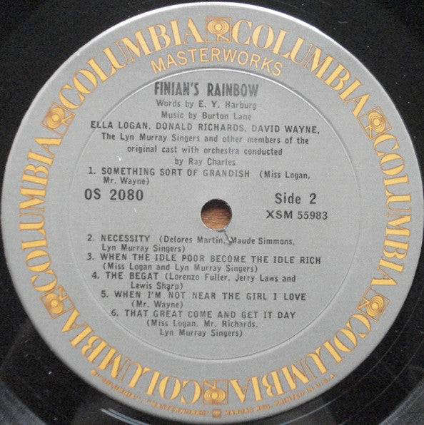 Ella Logan, Donald Richards, David Wayne - Finian's Rainbow (LP) (VG+) - Endless Media