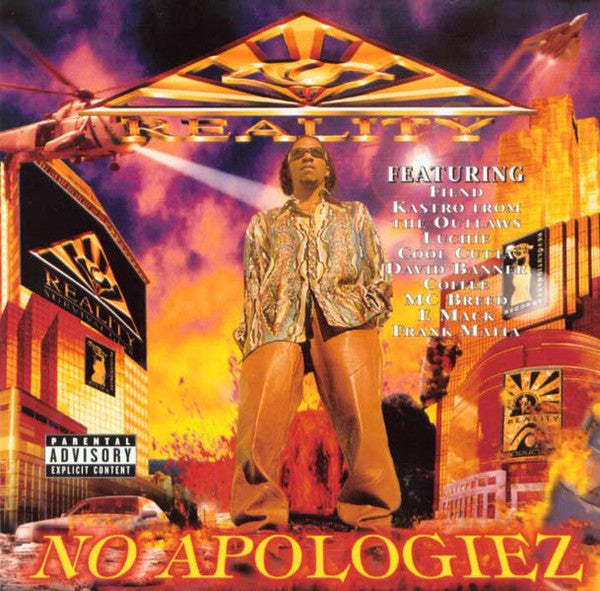 Reality - No Apologiez (CD) (M) - Endless Media